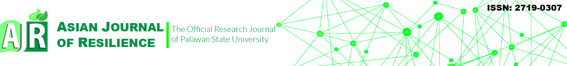 Asian journal of resilience header logo
